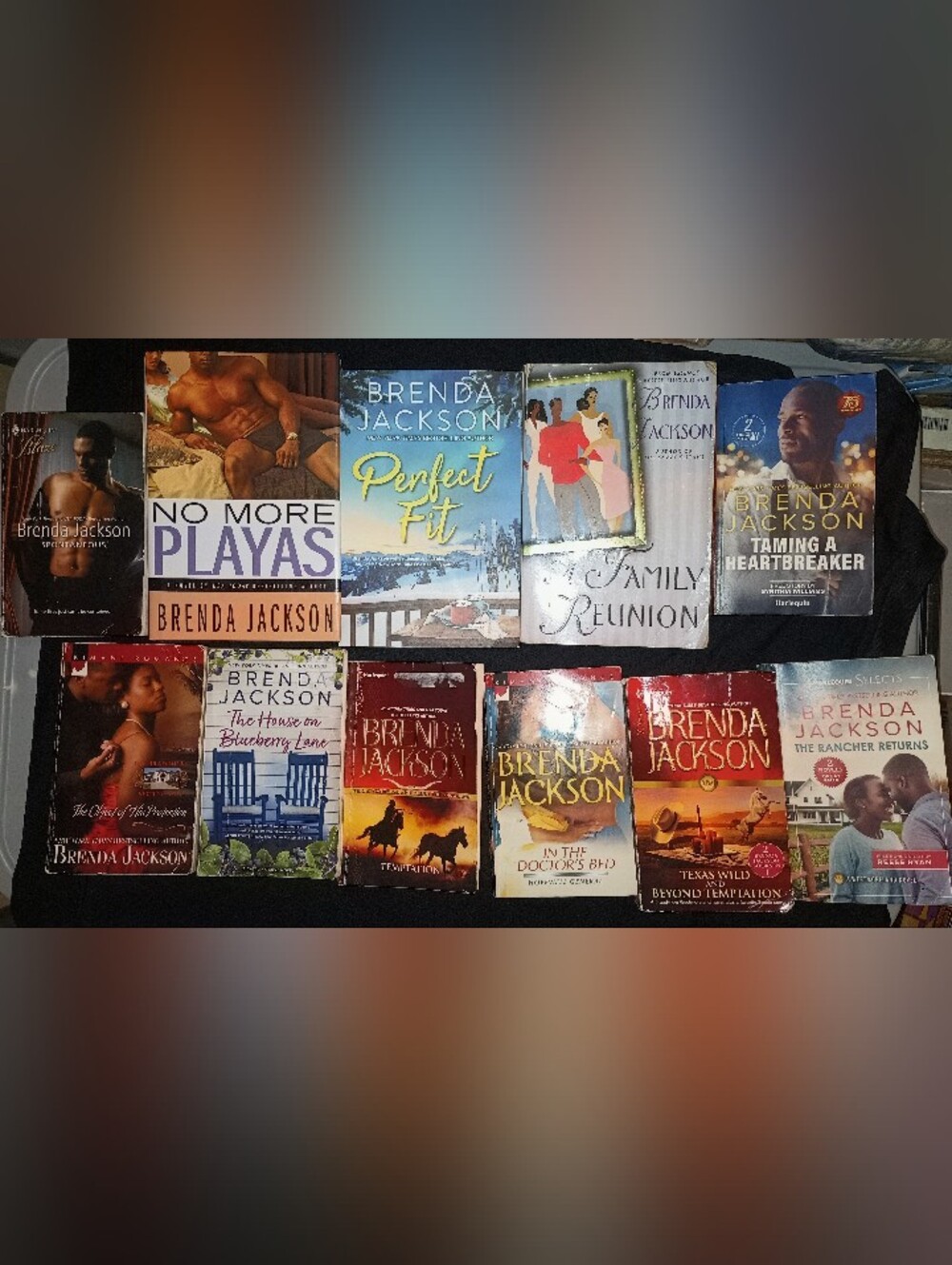 Lot of 11 African American Romance Books by Brenda Jackson